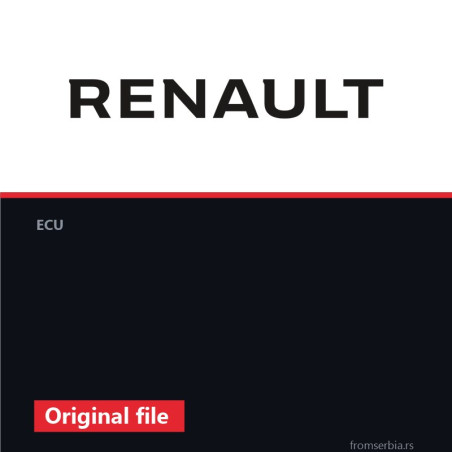 Renault Kango original ECU file