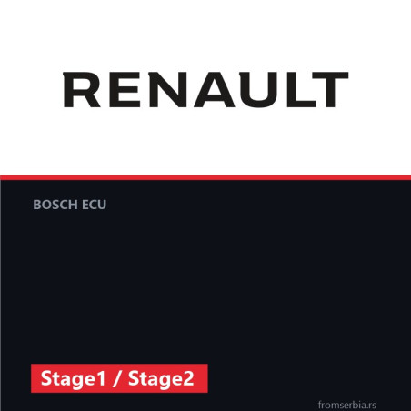 Renault Premium Stage1 / Stage2 tuning file