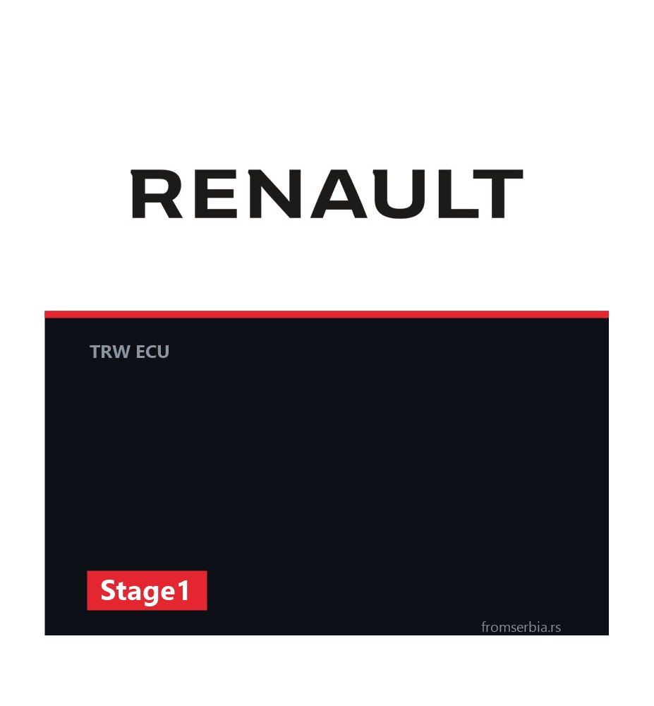 Renault Premium Stage1 tuning file