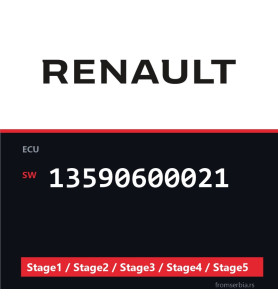 Renault 13590600021 Stage1 / Stage2 / Stage3 / Stage4 / Stage5 file