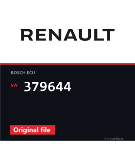 Renault Espace 379644 original ECU file