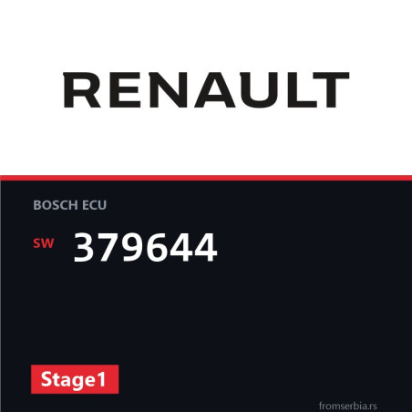 Renault Espace 379644 Stage1 tuning file
