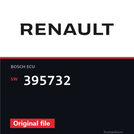 Renault Laguna 395732 original ECU file