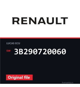Renault Premium 3B290720060 original ECU file