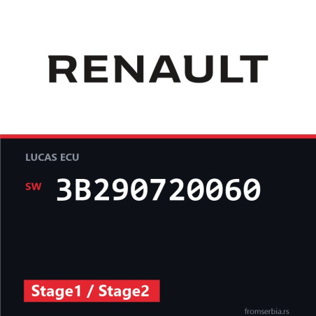 Renault Premium 3B290720060 Stage1 / Stage2 tuning file