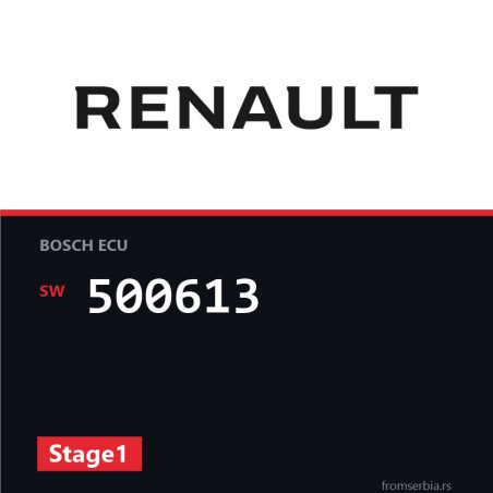 Renault Scenic 500613 Stage1 tuning file