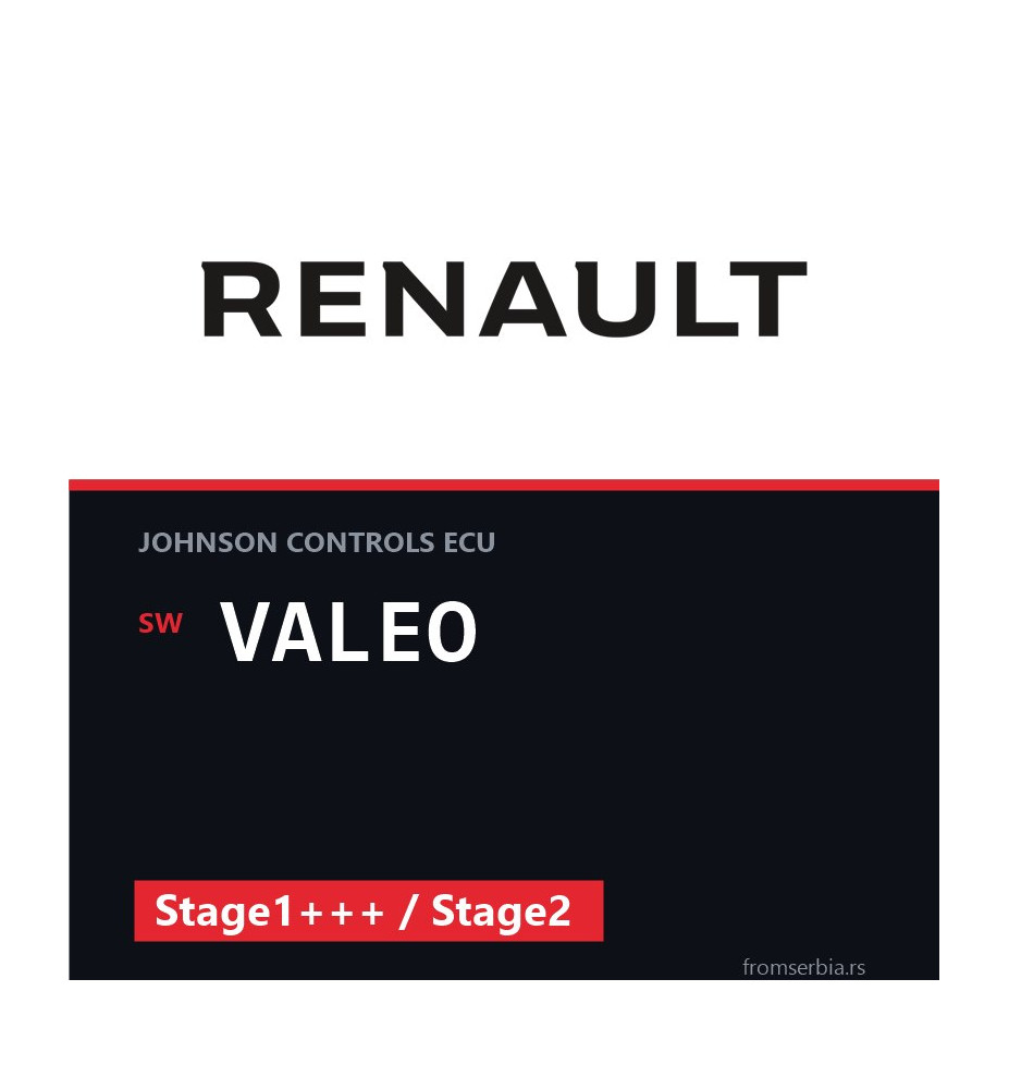 Renault Laguna VALEO Stage1+++ / Stage2 tuning file