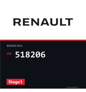 Renault MASTER 518206 Stage1 tuning file