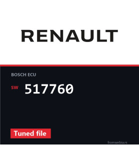 Renault MASTER 517760 Tuned file tuning file