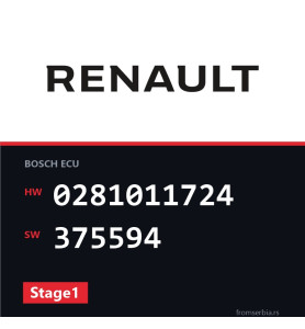 Renault Espace 0281011724 375594 Stage1 tuning file