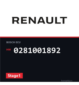 Renault Mascotte 0281001892 Stage1 tuning file