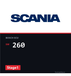 Scania P94 260 Stage1 tuning file