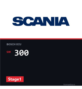 Scania P94 300 Stage1 tuning file