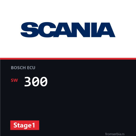 Scania P94 300 Stage1 tuning file