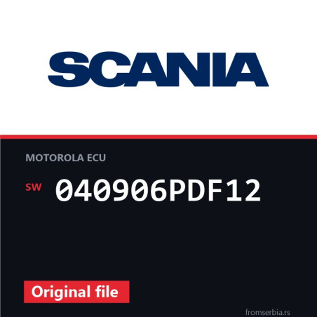 Scania P-R-T 040906PDF12 original ECU file