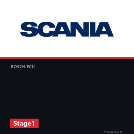 Scania 340 Stage1 tuning file