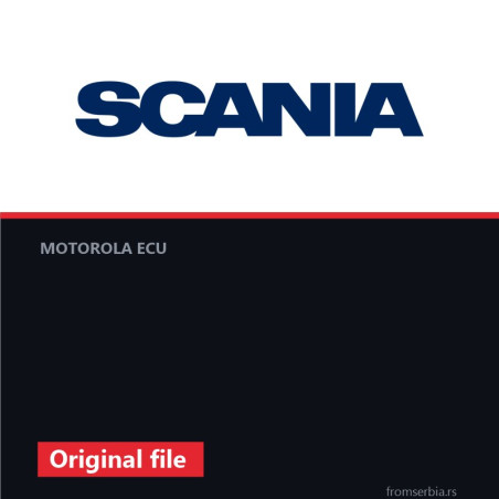 Scania P-R original ECU file