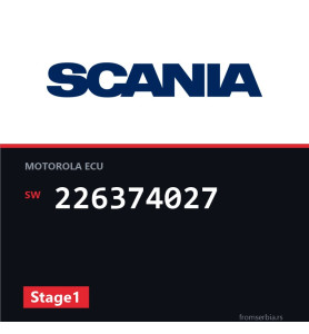 Scania P-R-T 226374027 Stage1 tuning file