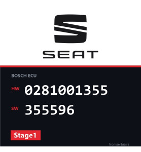 Seat Ibiza 0281001355 355596 Stage1 tuning file