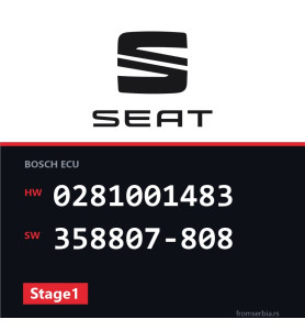 Seat Ibiza 0281001483 358807-808 Stage1 tuning file