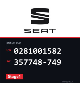 Seat Toledo 0281001582 357748-749 Stage1 tuning file