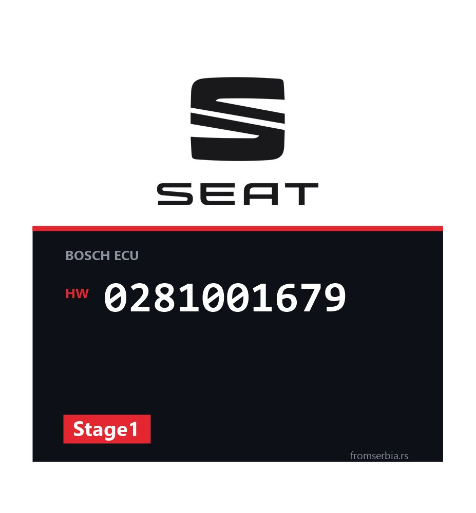Seat Toledo 0281001679 Stage1 tuning file