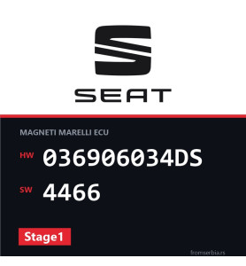 Seat Leon 036906034DS 4466 Stage1 tuning file