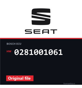 Seat Toledo 0281001061 original ECU file