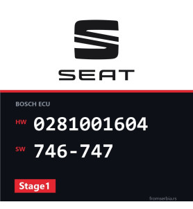 Seat Toledo 0281001604 746-747 Stage1 tuning file