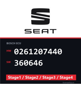 Seat 0261207440 360646 Stage1 / Stage2 / Stage3 / Stage4 file