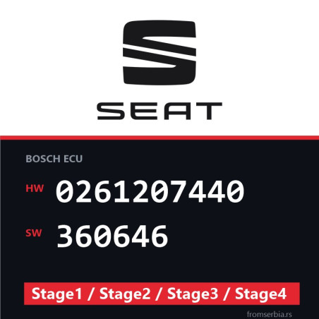 Seat 0261207440 360646 Stage1 / Stage2 / Stage3 / Stage4 file