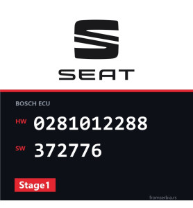 Seat Althea 0281012288 372776 Stage1 tuning file