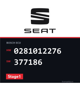 Seat Ibiza 0281012276 377186 Stage1 tuning file