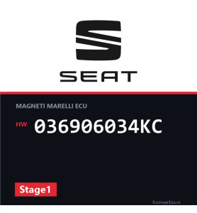 Seat Ibiza 036906034KC Stage1 tuning file
