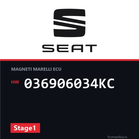 Seat Ibiza 036906034KC Stage1 tuning file