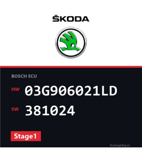 Skoda Octavia 03G906021LD 381024 Stage1 tuning file