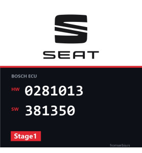 Seat Leon 0281013 381350 Stage1 tuning file