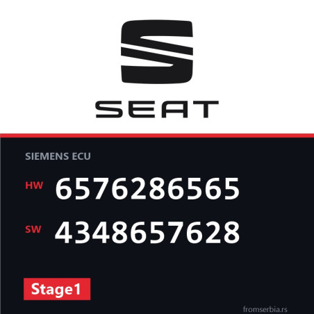Seat Leon 6576286565 4348657628 Stage1 tuning file