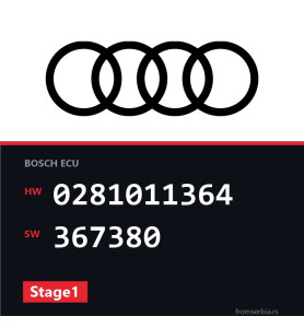 Audi A4 0281011364 367380 Stage1 tuning file