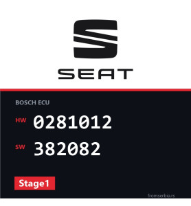 Seat Althea 0281012 382082 Stage1 tuning file