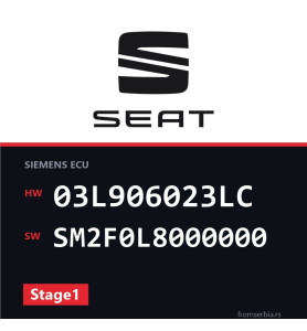 Seat Ibiza 03L906023LC SM2F0L8000000 Stage1 tuning file