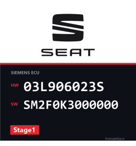 Seat Ibiza 03L906023S SM2F0K3000000 Stage1 tuning file