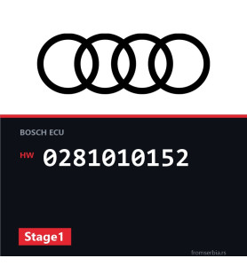 Audi A4 0281010152 Stage1 tuning file