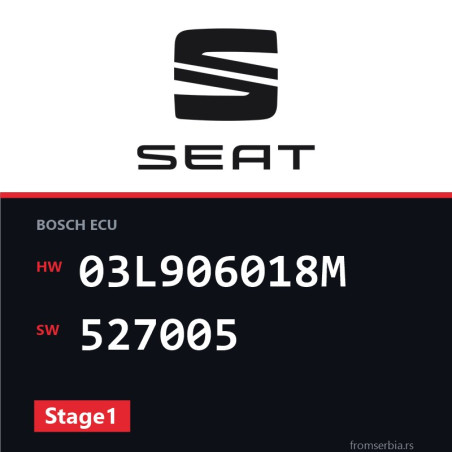 Seat Alhambra 03L906018M 527005 Stage1 tuning file