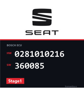 Seat Alhambra 0281010216 360085 Stage1 tuning file