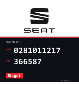 Seat Ibiza 0281011217 366587 Stage1 tuning file