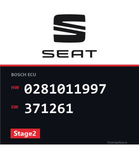 Seat Leon 0281011997 371261 Stage2 tuning file