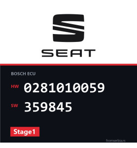 Seat Toledo 0281010059 359845 Stage1 tuning file