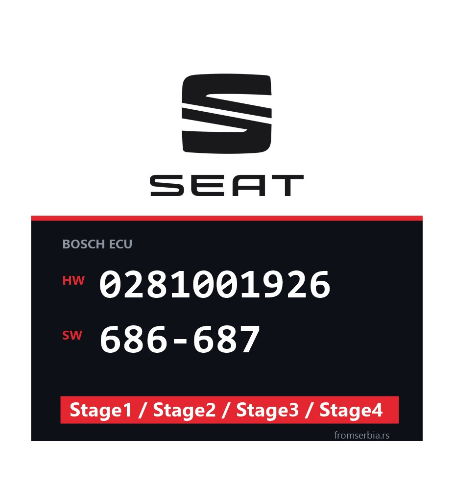 Seat 0281001926 686-687 Stage1 / Stage2 / Stage3 / Stage4 file
