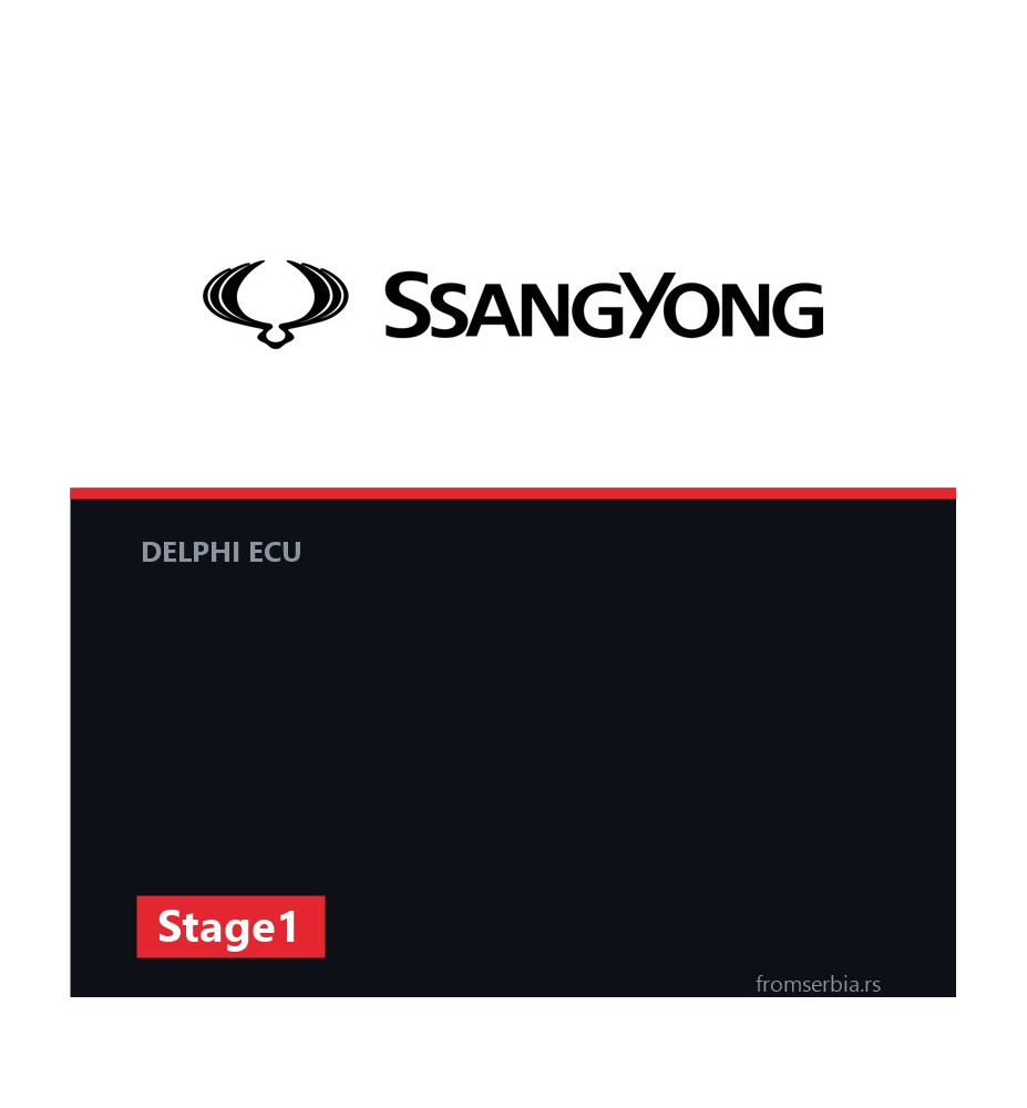 SsangYong Rodius Stage1 tuning file